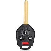 Keyecu Replacement Smart Remote Car Key Fob for Subaru Forester Impreza Legacy Outback STI WRX XV Crosstrek 2012-2020 CWTWB1U811 315MHz 80bit G Chip 3+1 Buttons