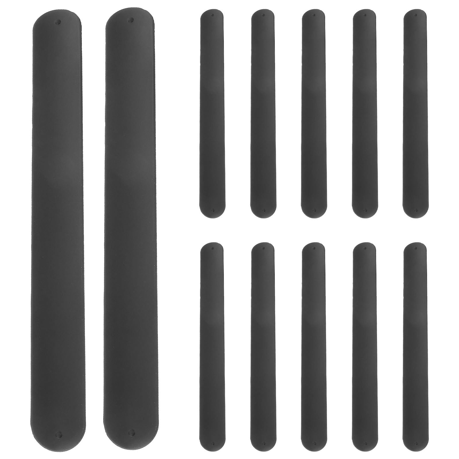 Vaguelly Diy Slap Bracelets 8 Inch Silicone Snap Bands for Kids Party Favors Blank Wristbands for Custom Decoration and Interactive Play