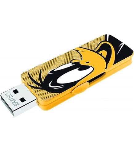 EMTEC - Baby Seal - 16 GB Flash Drive - USB 2.0 Type-A - Blauw & Wit Rubber - Blister Pack