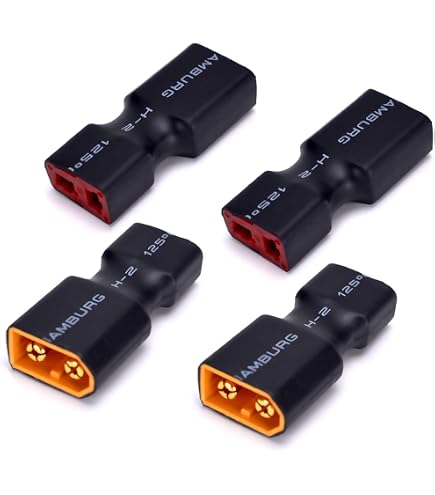 Yiqigou 4-Pack XT60 Female Plug Connector To T-Plug Deans