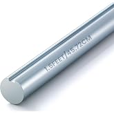 Hicarer 1 Pcs 1 in Round Keyed Shafting Keyed Shaft, Keyway: 1/4" x 9/64", 1.5ft Length, 1045 Carbon Steel