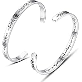 TONY & SANDY Cuff Bracelets for Women Teen Girls Best Friend Sister Mom Daughter Granddaughter Easter Birthday Mother's Day Christmas Stocking Stuffers for Teen Girls Women Jewelry