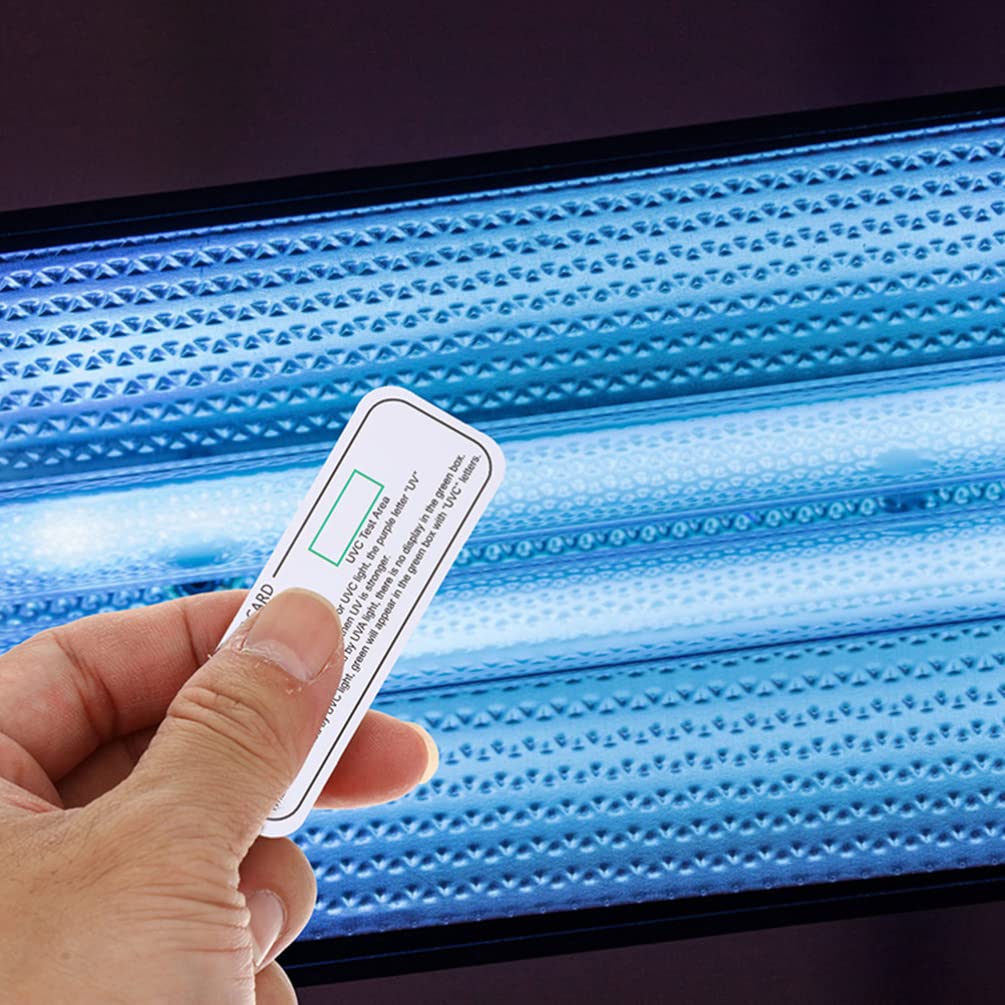 Uv Intensity Test Labels Mua ULTECHNOVO UVC Light Test Card, UV Intensity Test Card | 3-in-1 UV ...