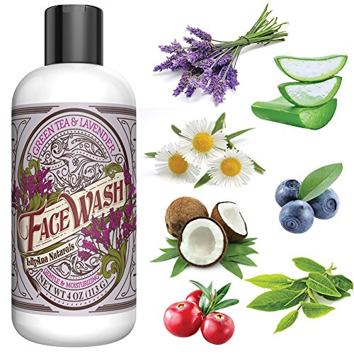 Facial Cleanser Organic Face Wash for Sensitive, Mature, Dry Skin