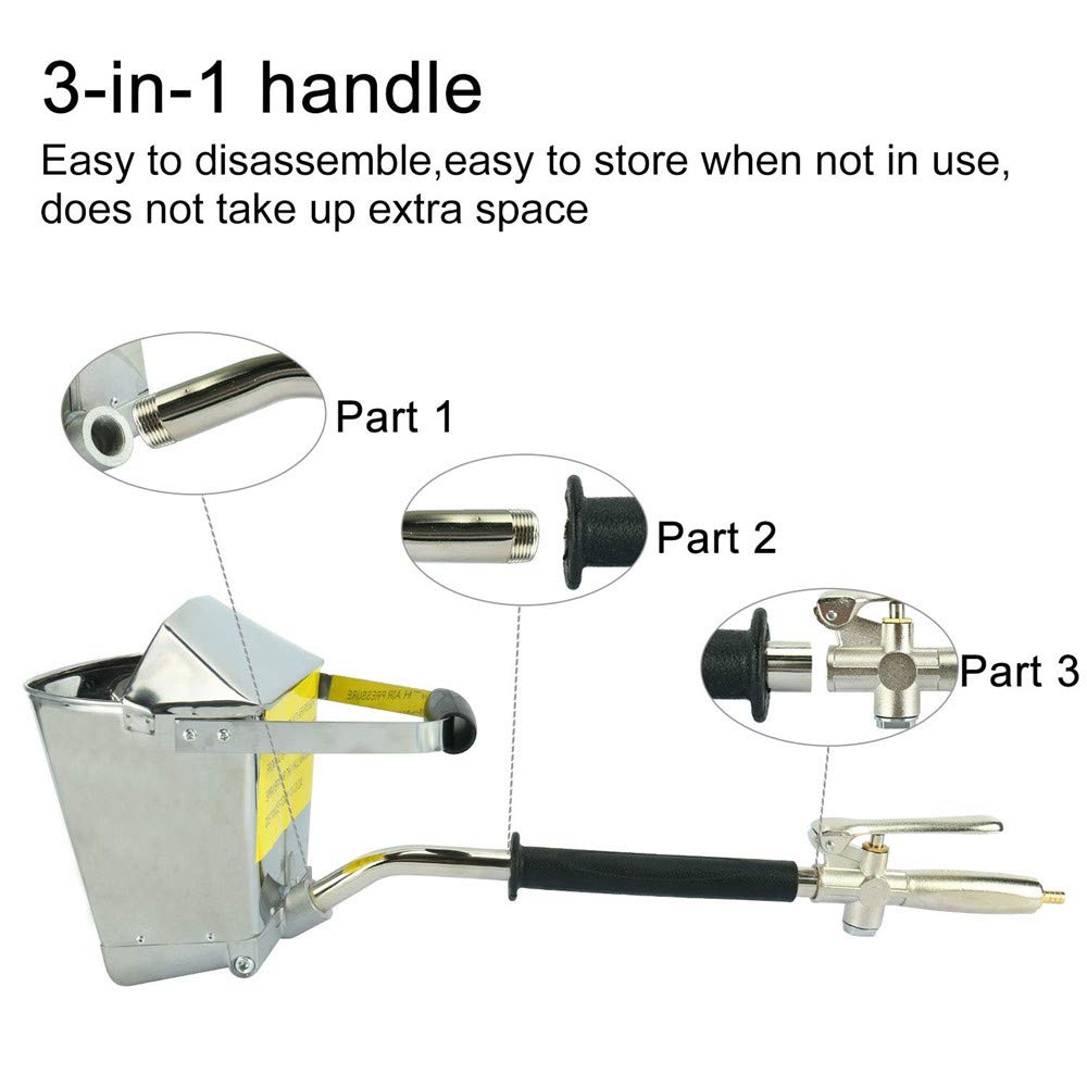 yeso 4Jet y pulverizador de estuco para pintar paredes o techos DIY
