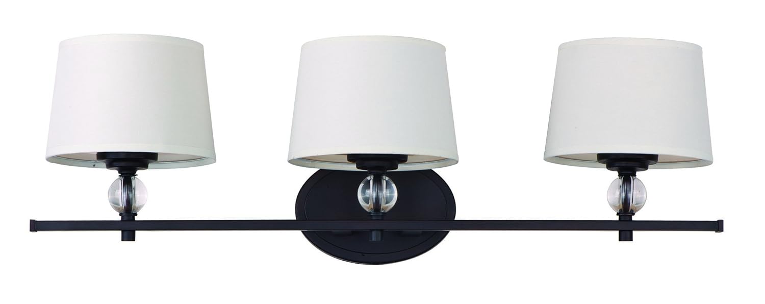 Best Vanity Lighting Polished Nickel With Crystals 3 Lights