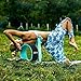 LBLA Yoga Wheel 13 x 5 Inches Durable & Comfortable Yoga Prop Wheel Perfect Accessory for Stretching Increase Flexibility Improving Backbendsthumb 4
