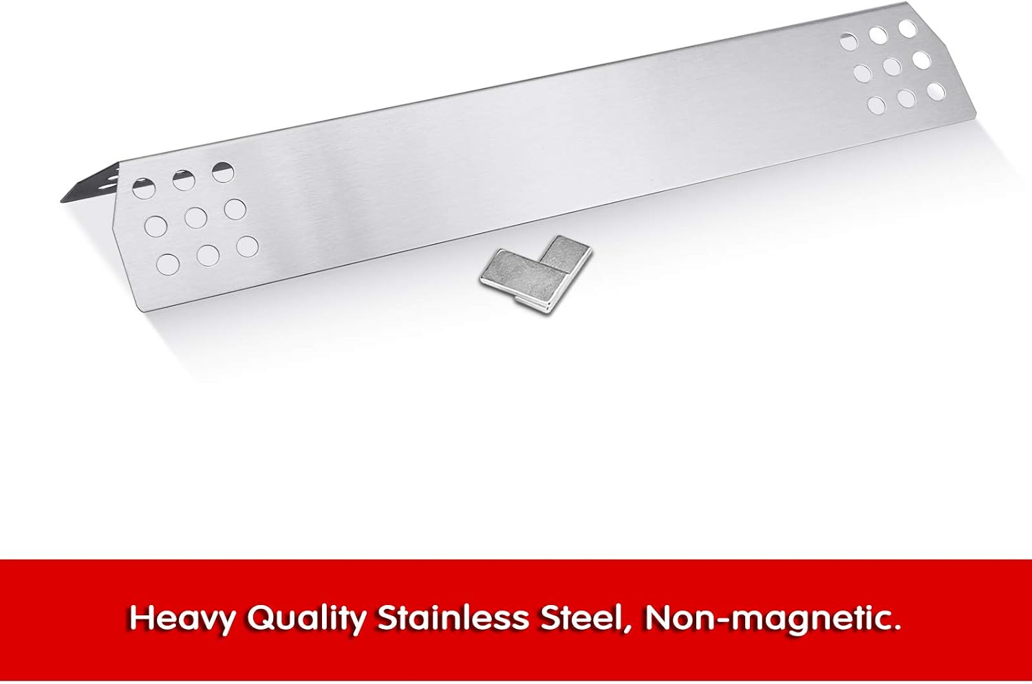Denmay 37cm Stainless Steel BBQ Heat Plate Flame Diffuser for Charbroil Uniflame, Beefeater 3, Landmann,Flame tamer - Image 4