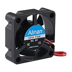 Alinan 6pcs 3010 5V Fan 30x30x10mm 2-pin Sleeve