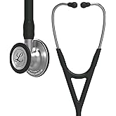 3M™ Littmann® Cardiology IV™ Diagnostic Stethoscope, 6152, Standard-Finish Chestpiece, Black Tube, 27 in (68 cm)