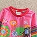 NEAT Kid Girl Cotton Flower Stripe Long Sleeve T Shirt Tee L328 For 2-6 Years
