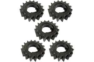 RELIABLE AFTERMARKET PARTS OUR NAME SAYS IT ALL RAParts Five Pack Starter Gears 860 Fits Briggs and Stratton 695708 5086K Fits John Deere