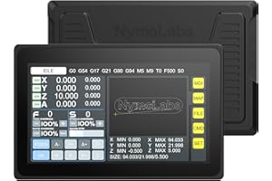 NymoLabs 4 AXIS USB CNC Offline Controller, Offline GRBL Control Module with 7inch IPS Touch Screen for grbl firmware CH340 c