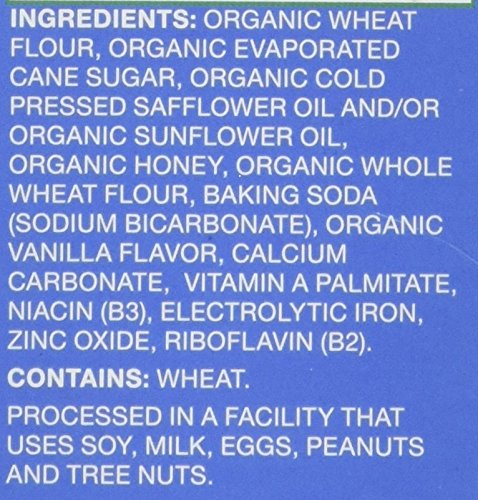 Healthy Times Organic Hugga Bear Vanilla Cookies, 6.5 Ounce