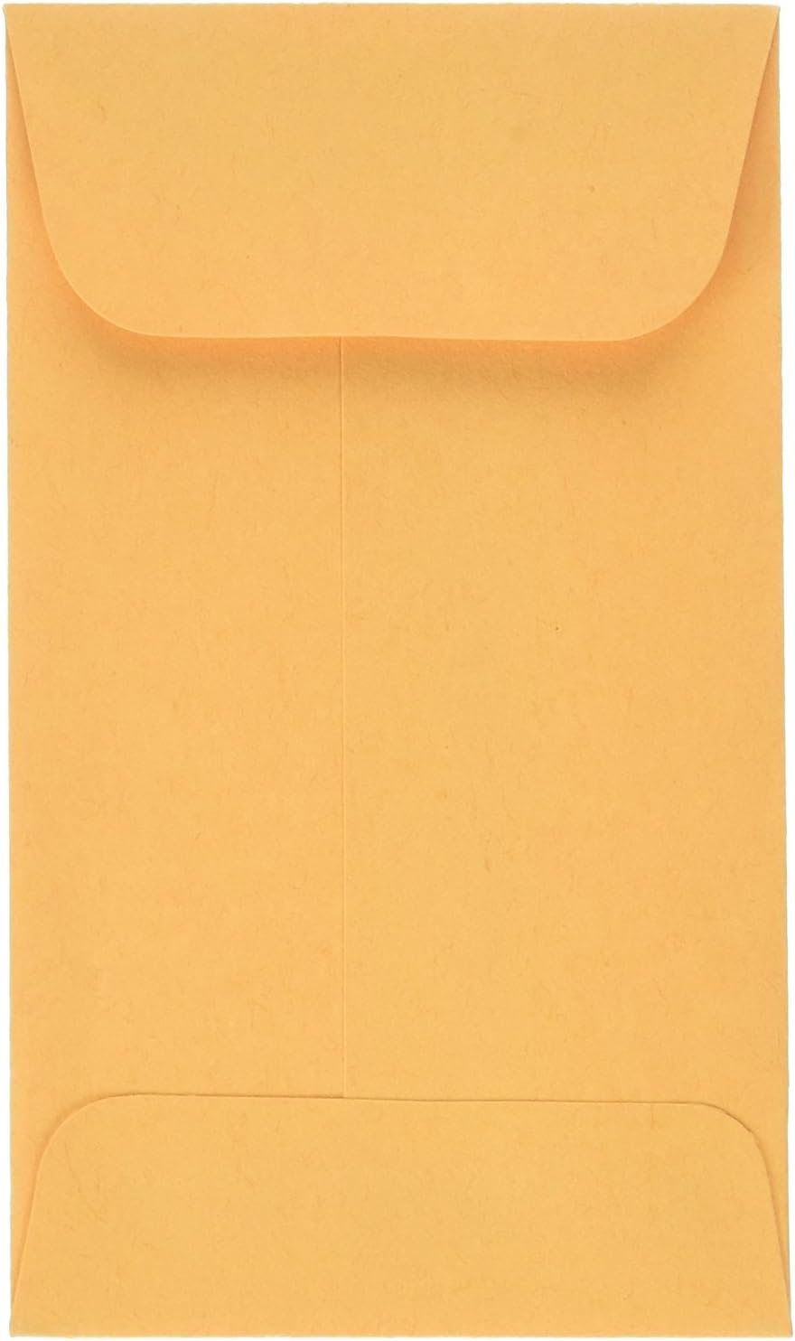 #3 Coin Envelopes - 2 1/2" x 4 1/4" - Brown Kraft Manila - 50/Pack