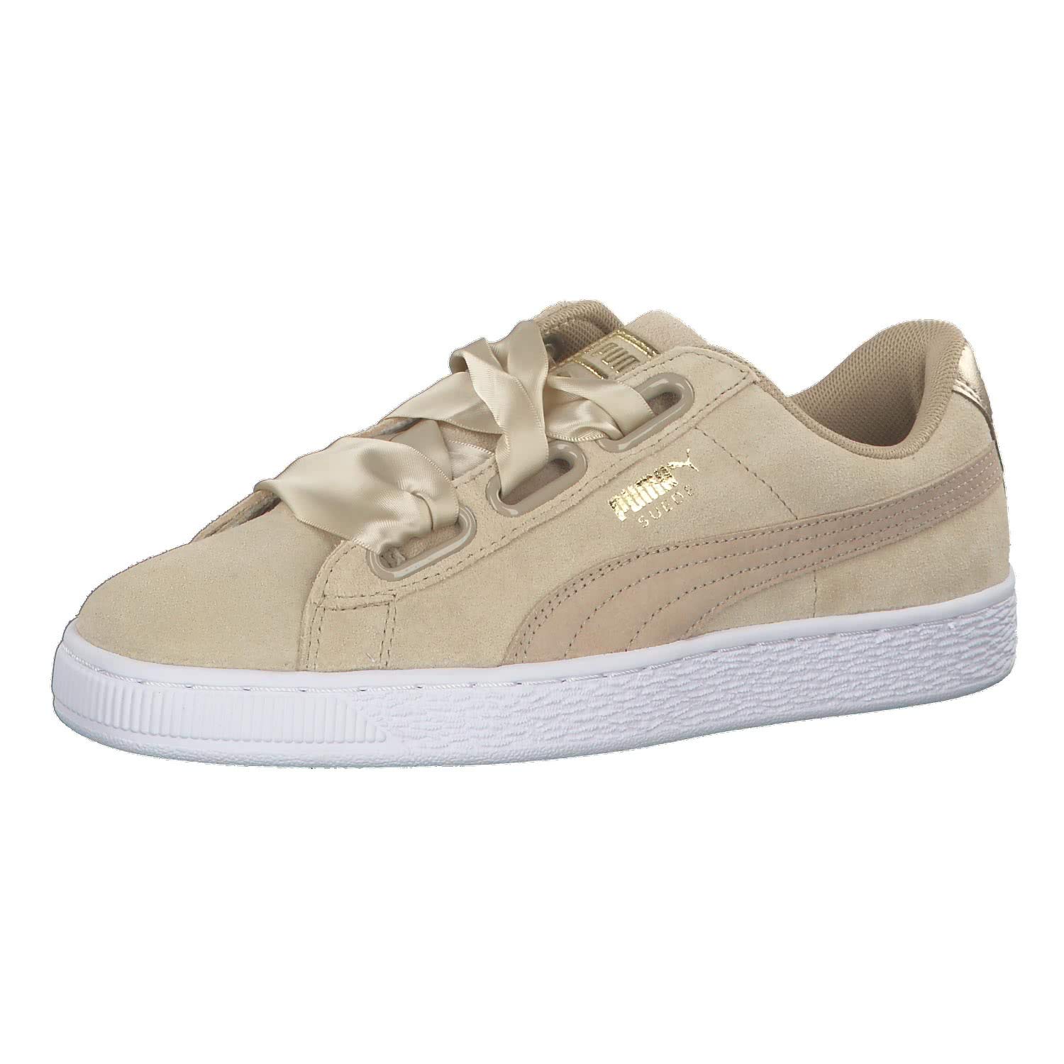 PUMA Women's Low-Top Sneakers, Beige Safari