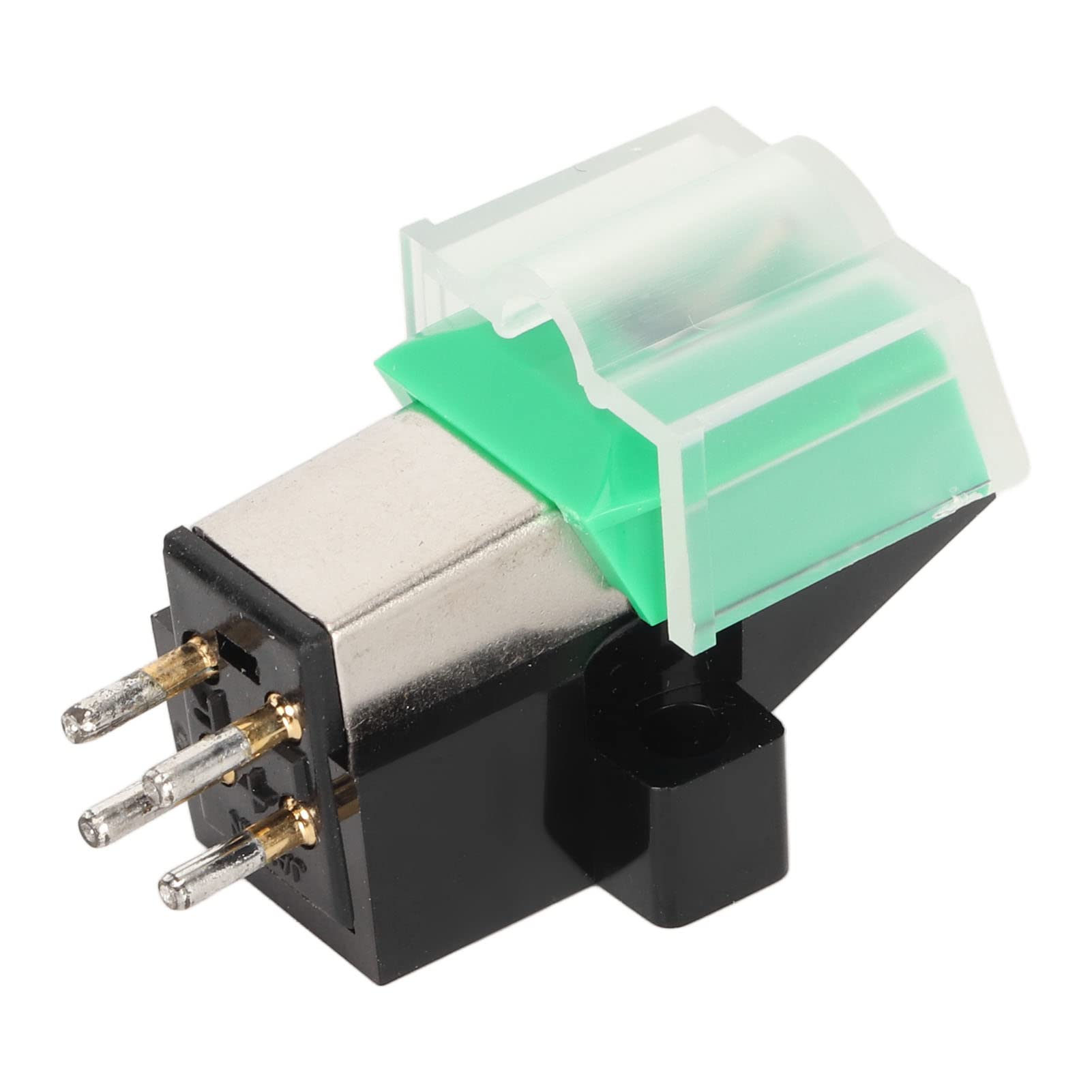 AT95E Dual Moving Magnet Turntable Cartridge, Phonograph Cartridge, Record Player Stylus, Elliptical Replacement Turntable Stylus for AT95E Vinyl Record Player