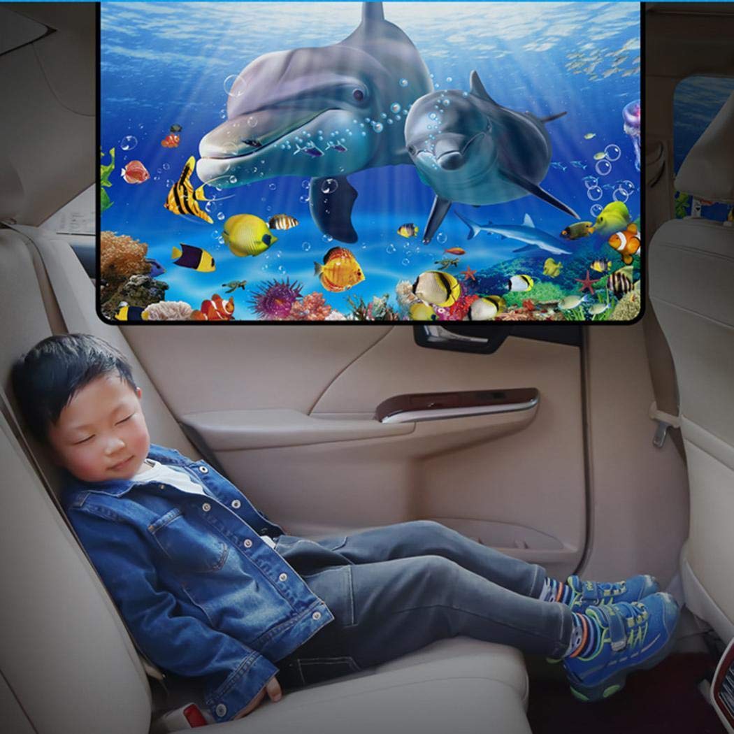 lazinem Vehicle Shade Sunscreen Curtain Thermal Insulation Magnetic Car Sunshade Windshield Sunshades