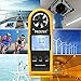 Proster Wind Speed Gauge Portable Handheld Anemometer LCD Digital Wind Speed Thermometer Air Flow Measure for Windsurfing Sailing Fishing Kiteflying Outdoor Activities