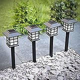 Sogrand 8pcs-Pack,Solar Lights Outdoor,Solar Light,Landscape Lighting,Solar Pathway Lights,for Lawn,Patio,Yard,Walkway,Driveway,Pathway,Garden,Landscape ()