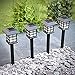 Sogrand Solar Lights Outdoor Pathway Decorative Garden Stake Light Upgraded Warm White LED Brgiht Decorations Stakes Walkway Lamp for Patio Outside Landscape Driveway Path Yard 8Pack