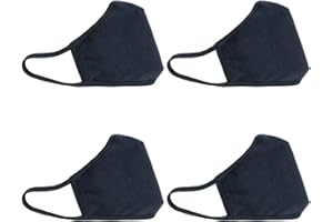 ECOMADE ARENA ECOMADE ARERNA Fashion Protective Face Mask Dust Cotton Washable Reusable Mask with Replacement Filter Pocket, Made in Korea