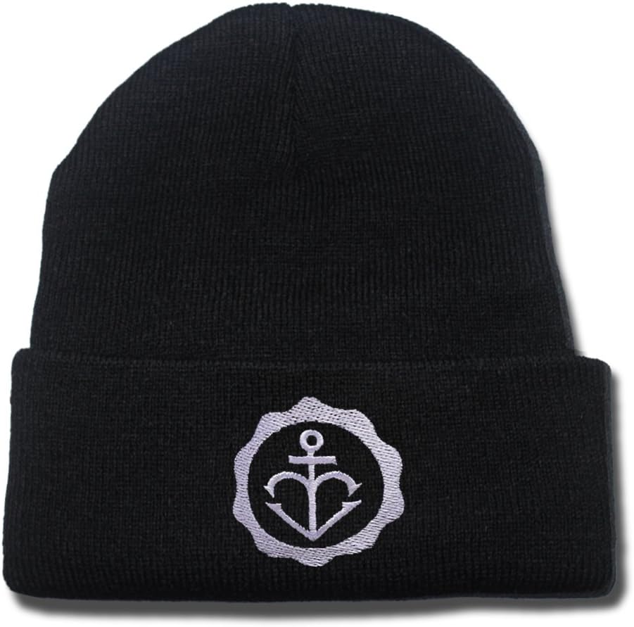 KIMUS The Gaslight Anthem Heart Anchor Logo Beanie Fashion Unisex Embroidery Beanies Skullies Knitted Hats Skull Caps