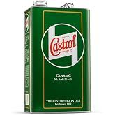 Castrol Classic XL 20w50 Motor Oil, 5L | SAE 20W-50 multigrade mineral oil for Classic Cars, pre-1980 &amp; motorcycles. High Zinc for wear protection &amp; low consumption.