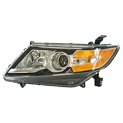 TRQ 2 Piece Headlight Assembly Set Driver