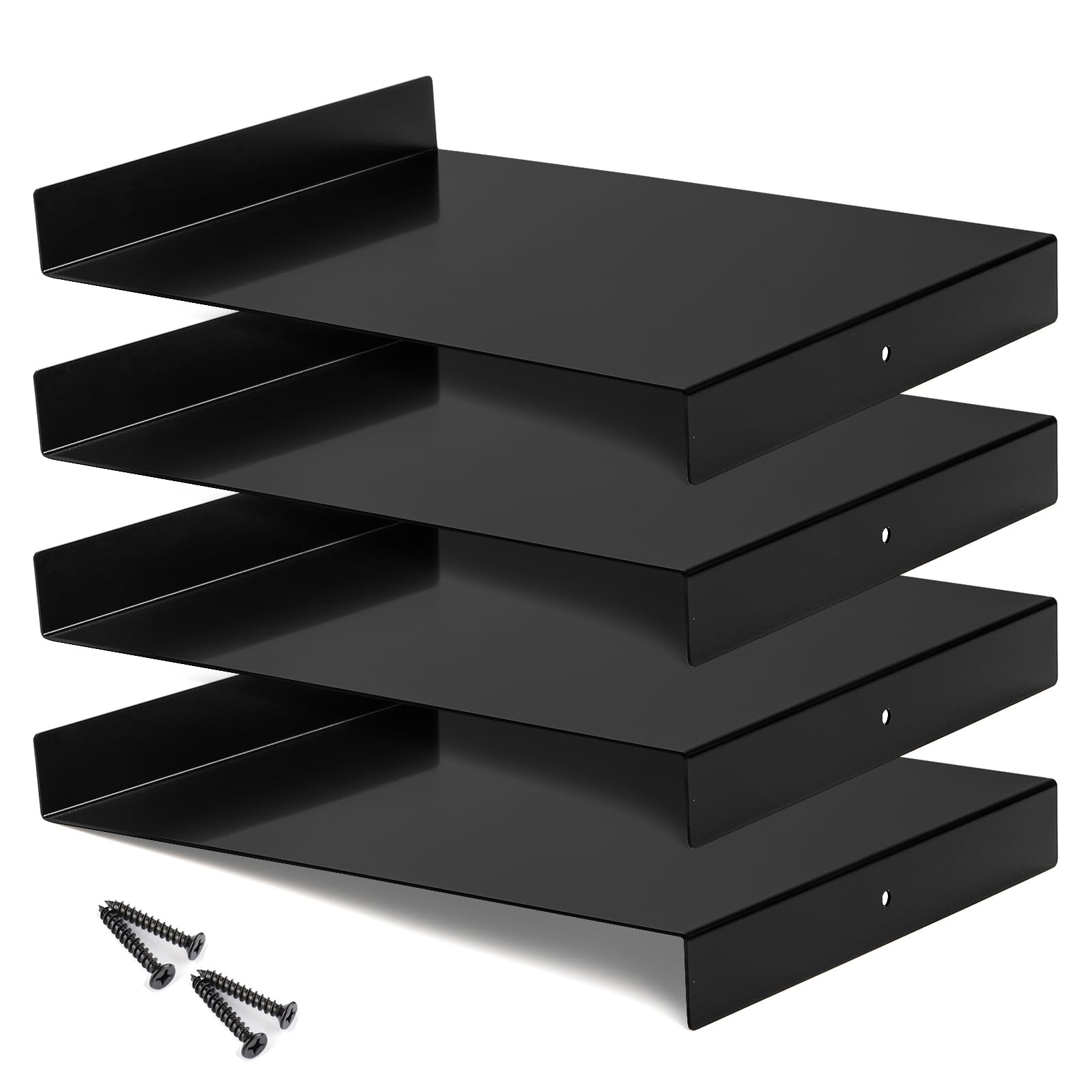 Photo 1 of Tosnail 4-Pack Bench Hook and Inking Plate, Printmaking Press Tools for Linoleum Block Printing Carving, 9 x 7 Inches, Black