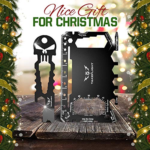 Credit Card Tool Gift Set Tactical Pocket Tool Gadgets for Men EDC