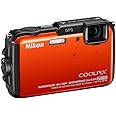 Nikon COOLPIX AW110 Wi-Fi and Waterproof Digital Camera with GPS (Orange) (OLD MODEL)