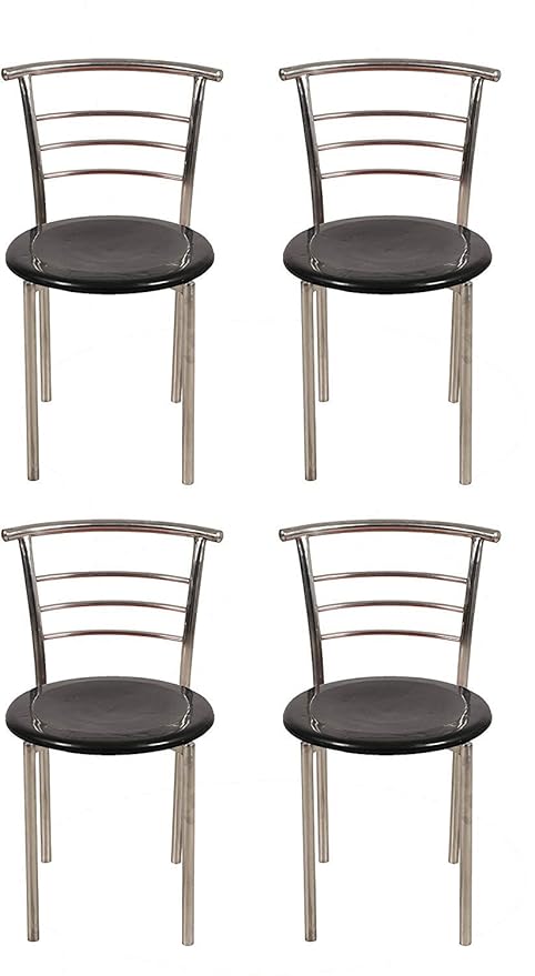 Stainless Steel Chairs (Set of 4 PCs)