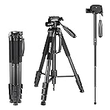NEEWER Portable Aluminum Alloy Camera 2 in 1 Tripod