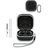 Case Cover for Sony LinkBuds Fit Truly Wireless Noise Canceling Earbud Headphones,WUNIAK Clear Soft TPU Protective Cover with Keychain and Cleaner Kit for Women Men Shockproof Skin,Clear