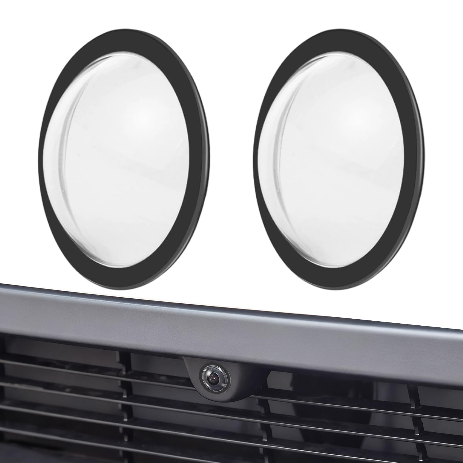 Photo 1 of 2 Pack Lens Guard For Tesla, For 2025 Model Y Juniper Model S Model 3, Front Rear Bumper Camera Protective Cover Protector From Scratches