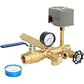 1" x 11" Well Pressure Tank Tee Kit With 40-60Psi Switch - Fits Most Tanks Up to 16" Diameter