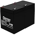 Mighty Max Battery ML5-12 - 12 VOLT 5 AH SLA BATTERY - PACK OF 2