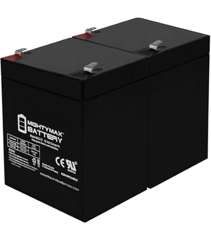 Amazon.com: Mighty Max Battery 12V 5Ah F2 SLA Replacement Battery