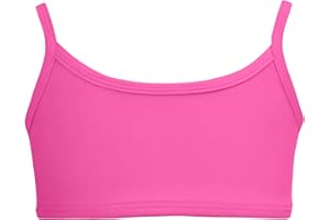 City Threads Girls Bikini Top Active Wear UPF50+ Rash Guard for Beach and Pool