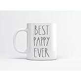 Best Pappy Ever Coffee Mug - Gifts for Christmas - Pappy Birthday Gifts Coffee Mug - Father's Day/Mother's Day - Family Coffee Mug For Birthday Present For The Best Pappy Ever Mug 11oz