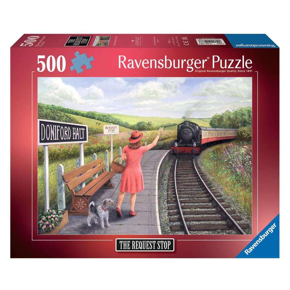 Ravensburger The Request Stop 500 Piece Jigsaw Puzzle for Adults and Kids Age 10 Years Up