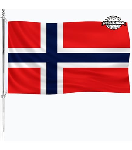 Amazon.com : ANLEY Fly Breeze 3x5 Foot Norway Flag - Vivid Color