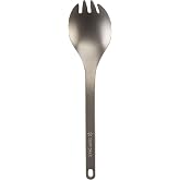 Snow Peak Titanium Spork for Outdoor Use, Portable and Durable, Titanium | Lightweight, Perfect for Camping, Backpacking, Hiking &amp; Everyday Use, Premium Anodized Titanium