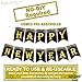 KatchOn Glitter Happy New Year Banner - Large 10 Feet, No DIY | New Years Banner, NYE Decorations 2025