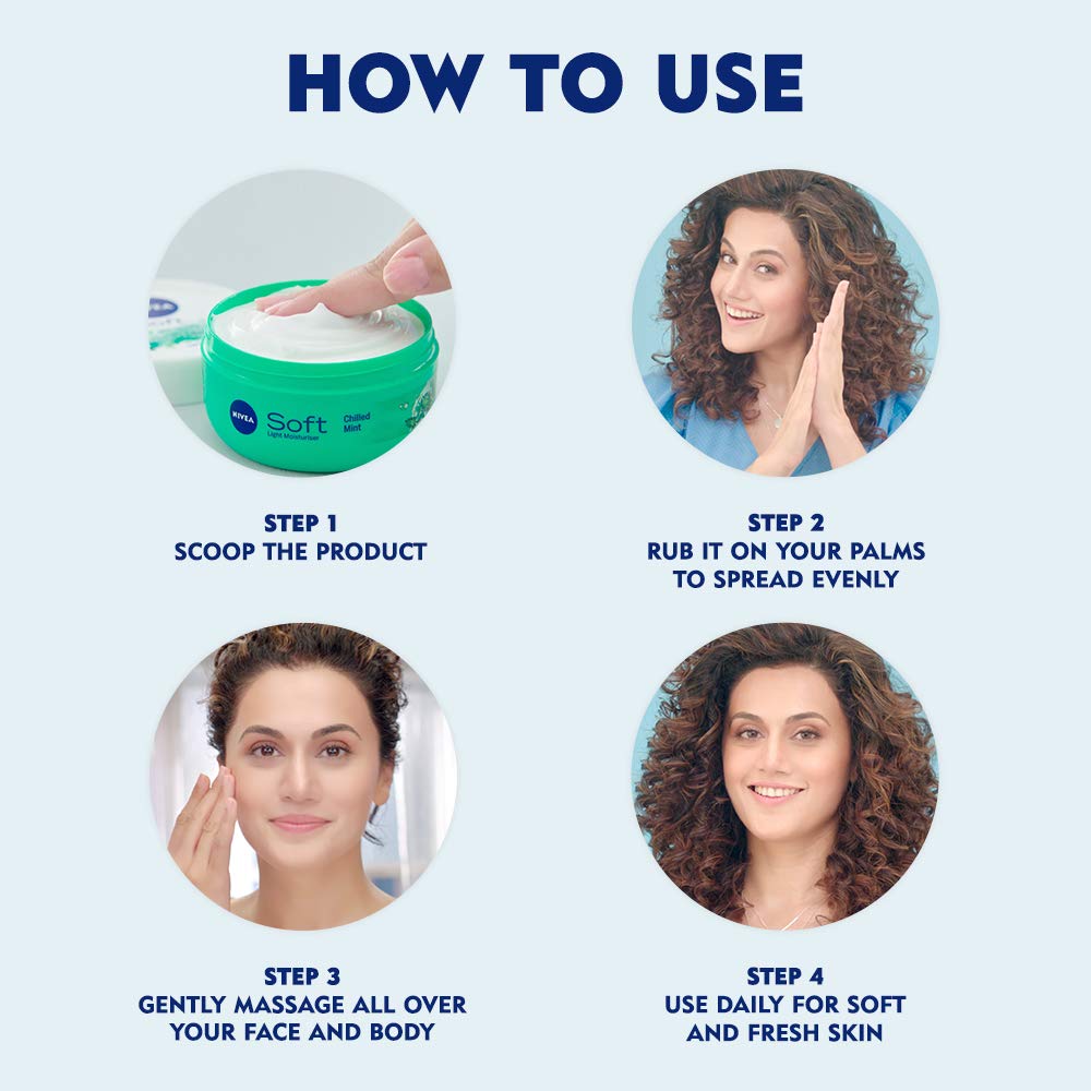 nivea moisturizer mint