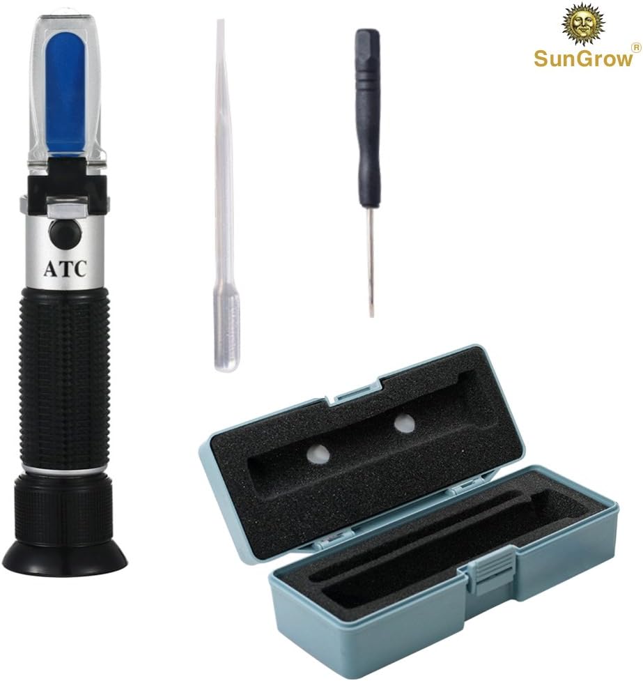 SunGrow Aquarium Refractometer, 7.6 Inches, Measure Salinity of Water, Remarkable Accuracy, Includes Calibration Tool - Image 3