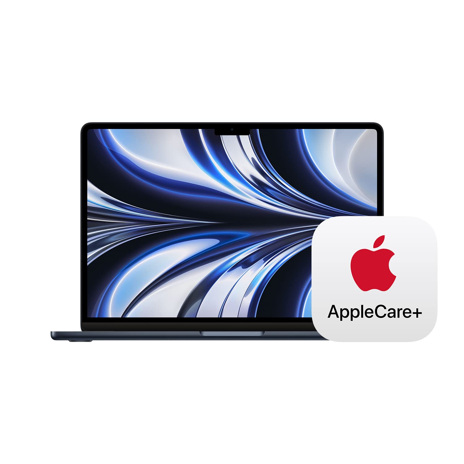 Apple 2022 13インチMacBook Air: 16GBユニファイドメモリ, 8コアCPUと8コアGPUを搭載したApple M2チップ, 256GB SSD - ミッドナイト + 延長3年 AppleCare+ for MacBook Air (M2)