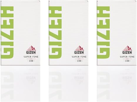 Amazon Gizeh ギゼ 喫煙具 手巻きタバコペーパー 100枚入り 3冊パック マグネットダブル スーパーファイン スローバーニング 7 61 インテリア オンライン通販