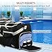 travel inspira 85L Foldable lightweight Water Resistant Luggage Bag Duffel for Sports Gym Camping